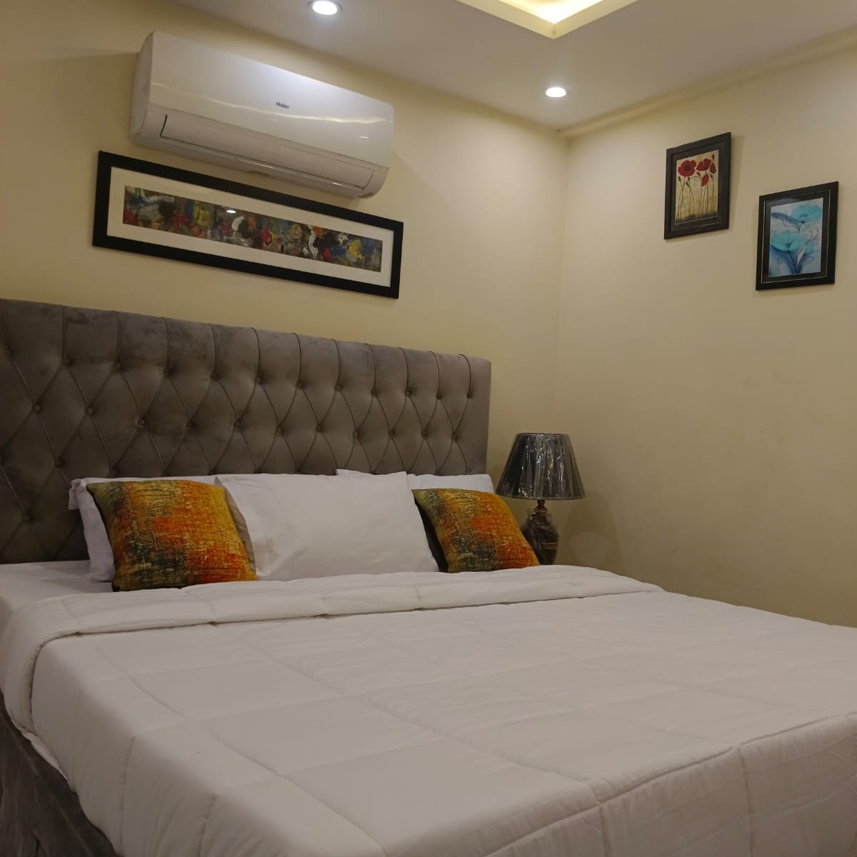 Room 303 — 1-Bedroom Executive Room at Rizco Heights, Bahria Town, Lahore